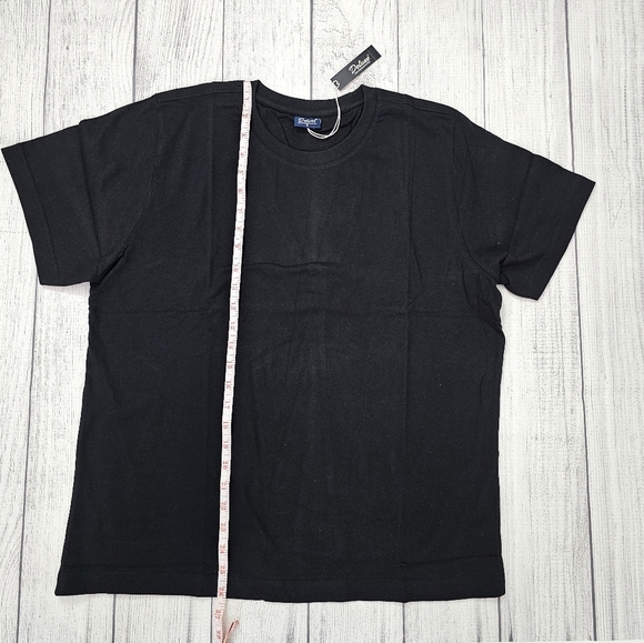 6 Pack Small Black Deluxe Cotton T-Shirt - Picture 9 of 10